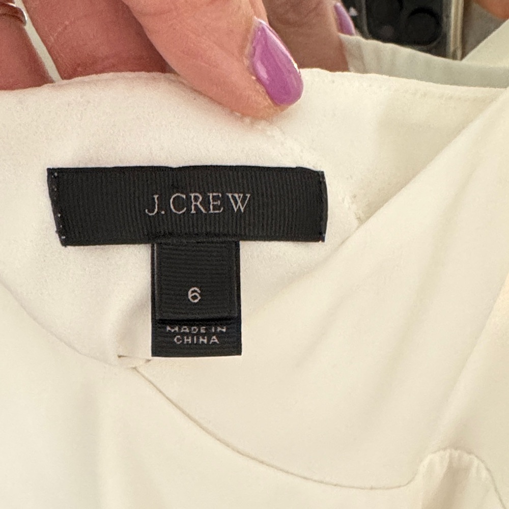 J. Crew Ruffle Women’s Top - Picture 3 of 4